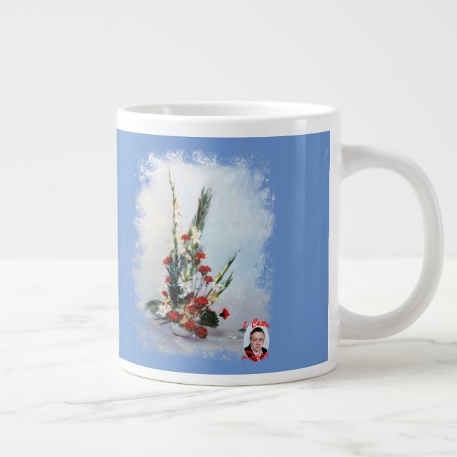 Grande Tasse Bodegón de flores (Droite)