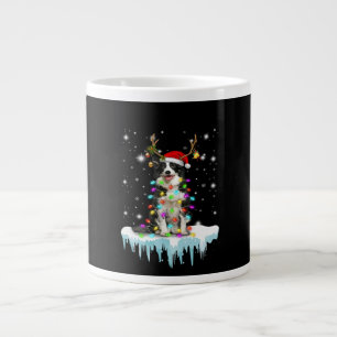 Grande Tasse Boder Colline Reindeer Noël présent