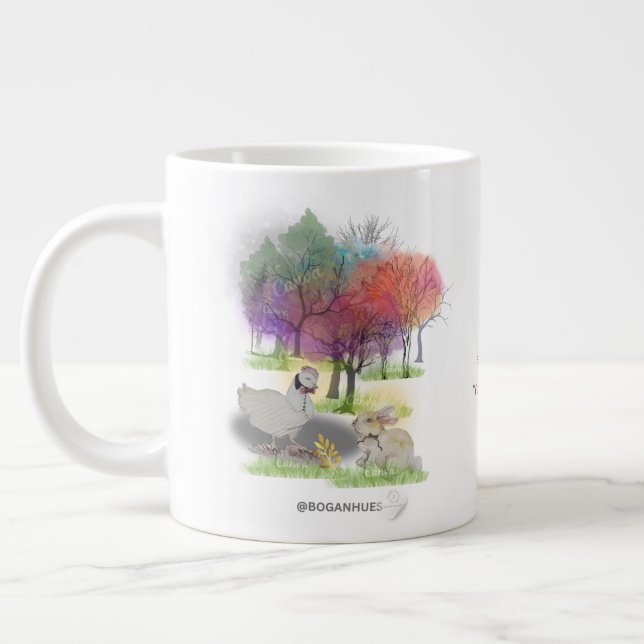 Grande Tasse Boganhues Pipa & Marlow Imprimé (Gauche)