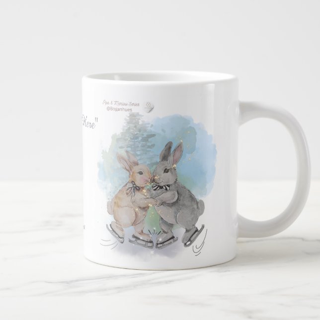 Grande Tasse Boganhues série "Pipa & Marlow" (Droite)