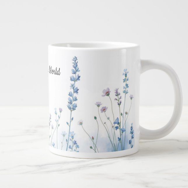 Grande Tasse Boho Mummy’s Wildflowers Floral Aesthetic (Droite)