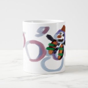 Grande Tasse Bonhomme de neige hiver glace amusement