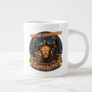Grande Tasse Bonjour Soleil Drôle Bigfoot