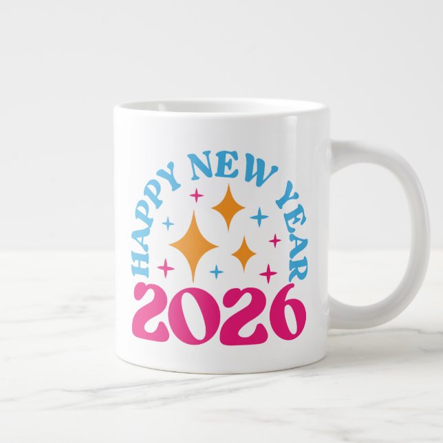 Grande Tasse Bonne année 2026-73950 (Droite)