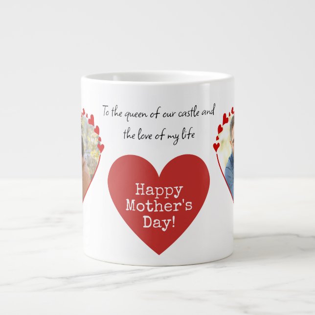 Grande Tasse Bonne fête des mères (Devant)