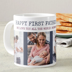 Grande Tasse Bonne première Fête des pères 4 Photo