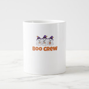 Grande Tasse Boo Crew – Conception de fantômes d'Halloween mign
