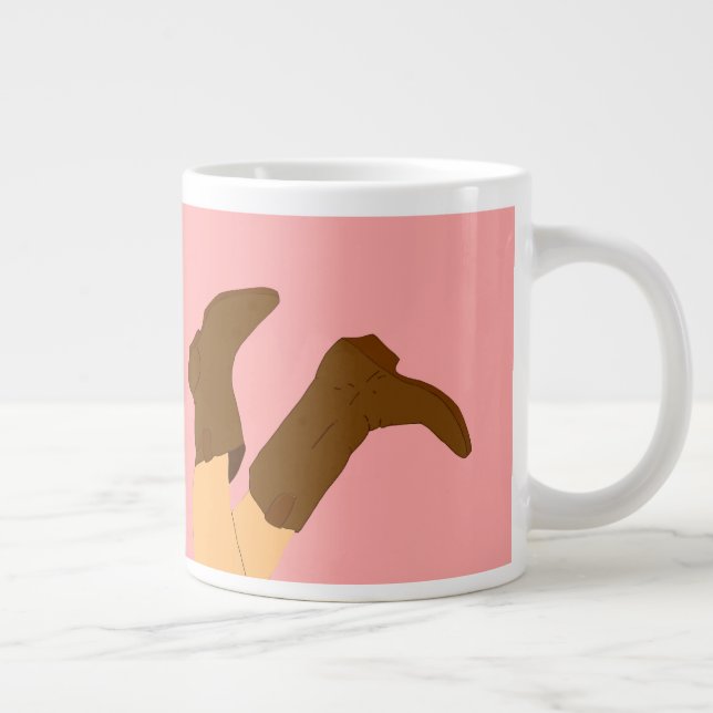Grande Tasse Bottes Cowboy (Droite)