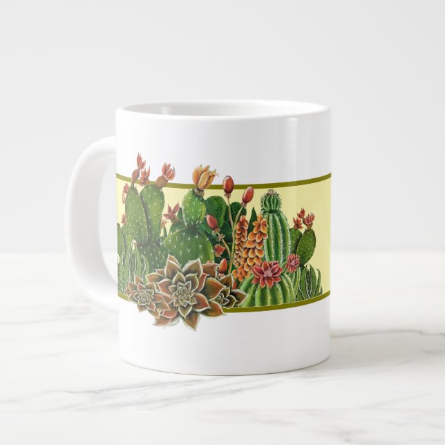 Grande Tasse Bouche de spécialités cactus (Devant gauche)