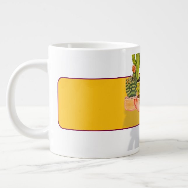 Grande Tasse Bouche de spécialités cactus (Gauche)