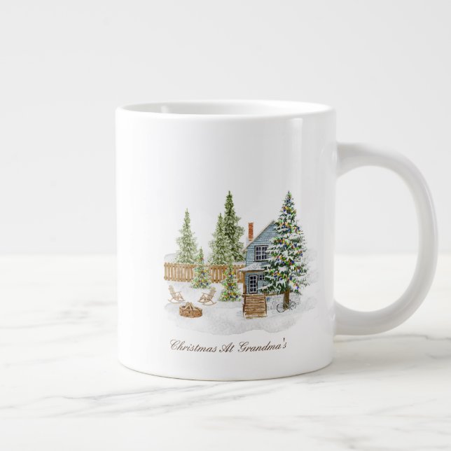 Grande Tasse Bouchon de Noël (Droite)