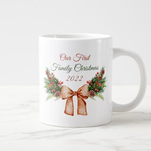 Grande Tasse Bouchon de Noël (Droite)