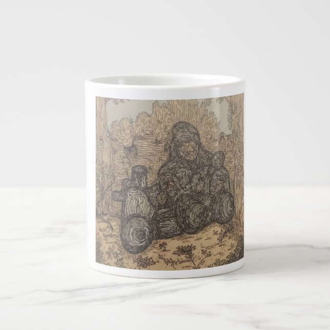 Grande Tasse Bouchon de spécialité (Devant)
