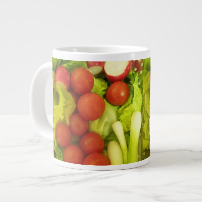 Grande Tasse Boue de légumes salés (Devant gauche)