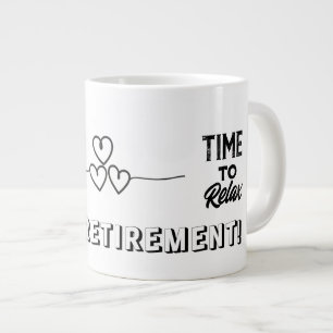 Grande Tasse Boug de retraite, le temps de se détendre cadeau