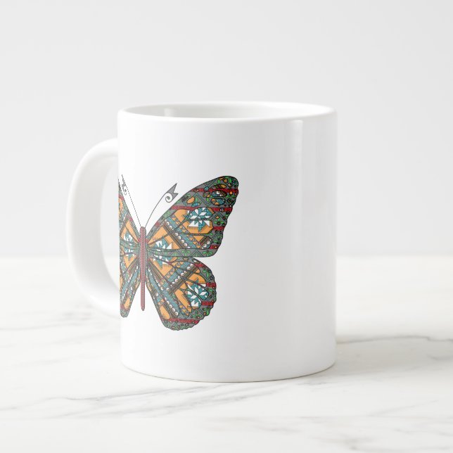 Grande Tasse Boug de spécialité de monarque ukrainien (Devant gauche)