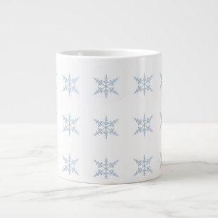 Grande Tasse Boug de spécialité Snowflake