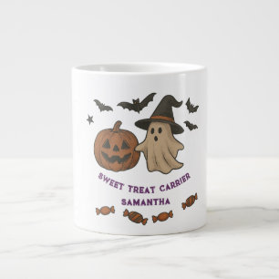 Grande Tasse Boug d'Halloween éffrayant - Boos, chauves-souris 