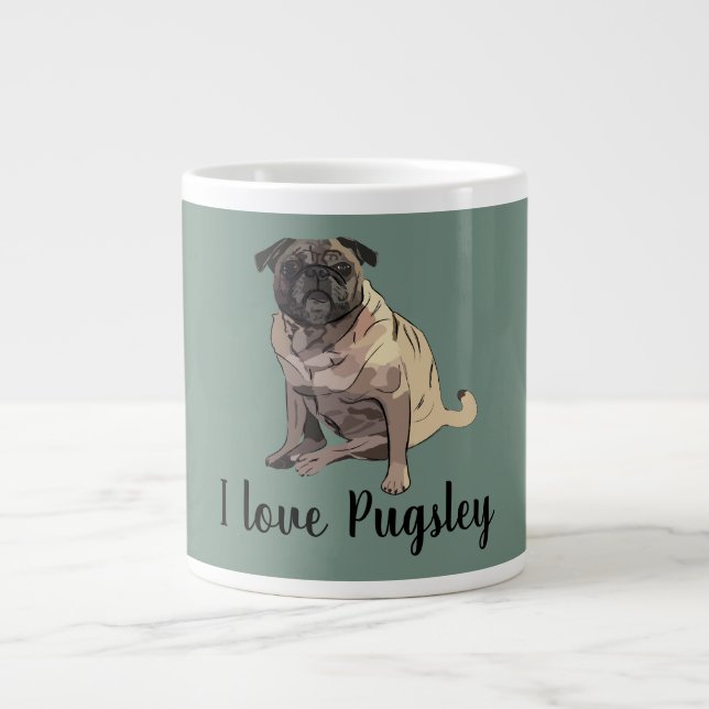 Grande Tasse Bouledogue (Devant)