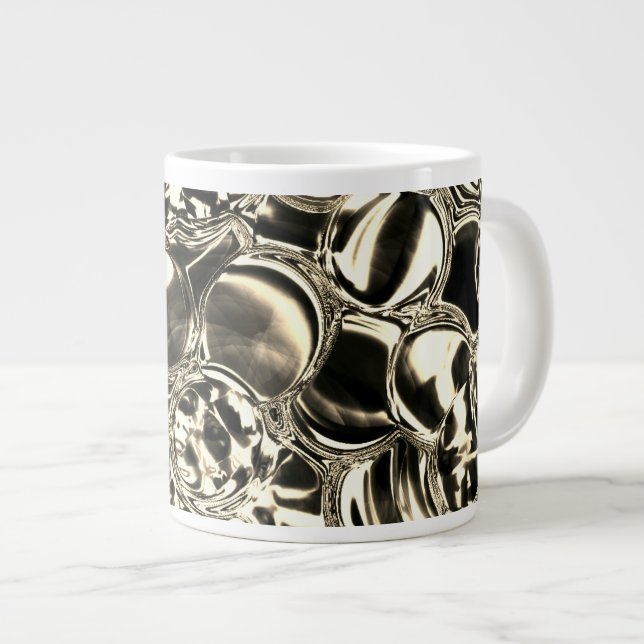 Grande Tasse Boules d'or ou bulles de verre ? (Devant droit)
