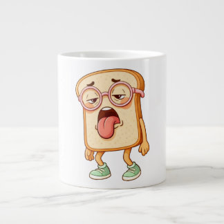Grande Tasse Bread Tony Tired Mood – Funny Bread T-Shirt