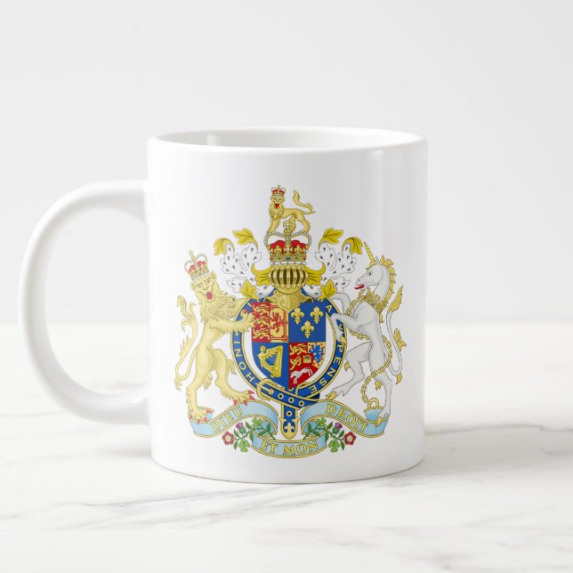 Grande Tasse British Coat of Arms  (Gauche)