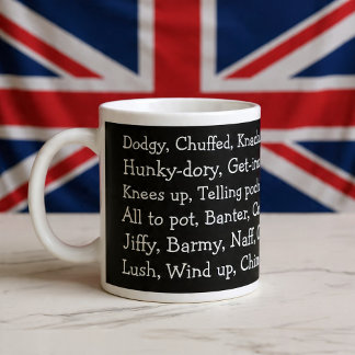 Grande Tasse British Slang