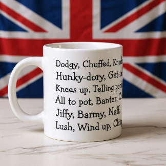 Grande Tasse British Slang