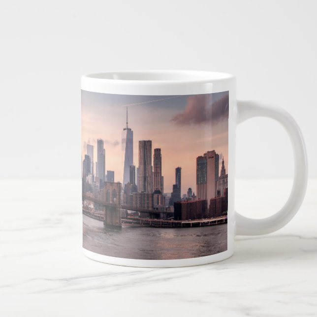 Grande Tasse Brooklyn Bridge et Lower Manhattan (Droite)