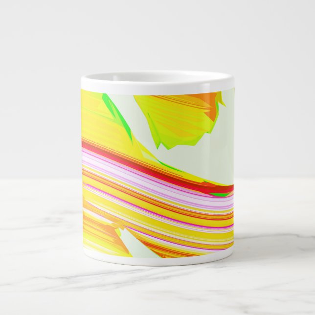 Grande Tasse Brosse arc-en-ciel (Devant)