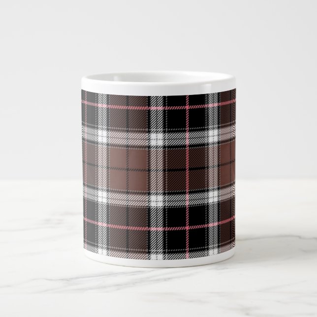 Grande Tasse Brown Plaid (Devant)