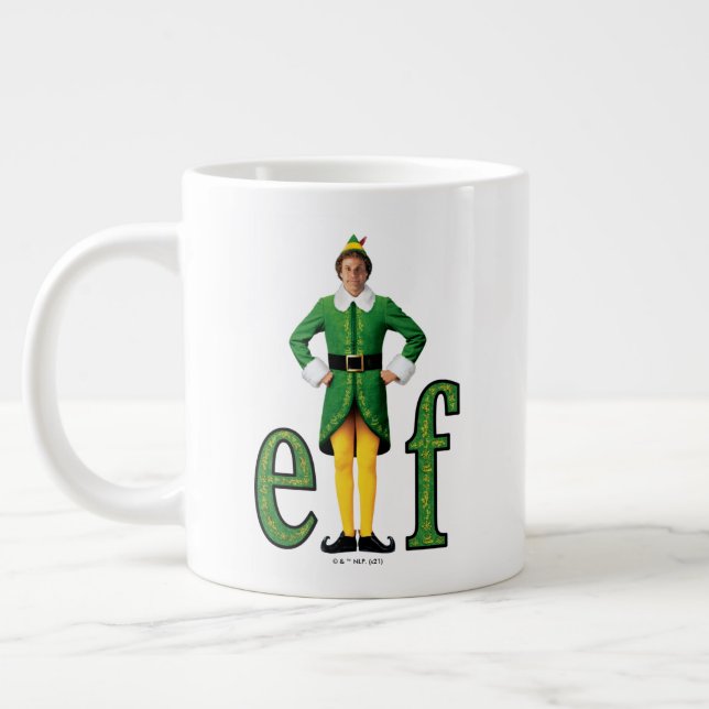 Grande Tasse Buddy le logo Elf Movie (Gauche)