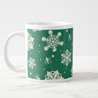 Grande Tasse Buddy le Motif Elf Snowflake