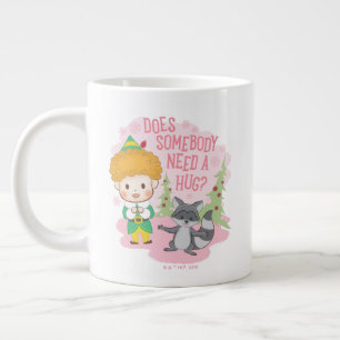 Grande Tasse Buddy l'Elfe Quelqu'un a besoin d'un câlin ?