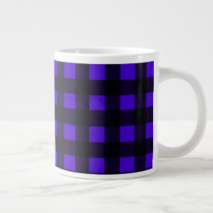 Grande Tasse Buffle Bleu Grande Plaid