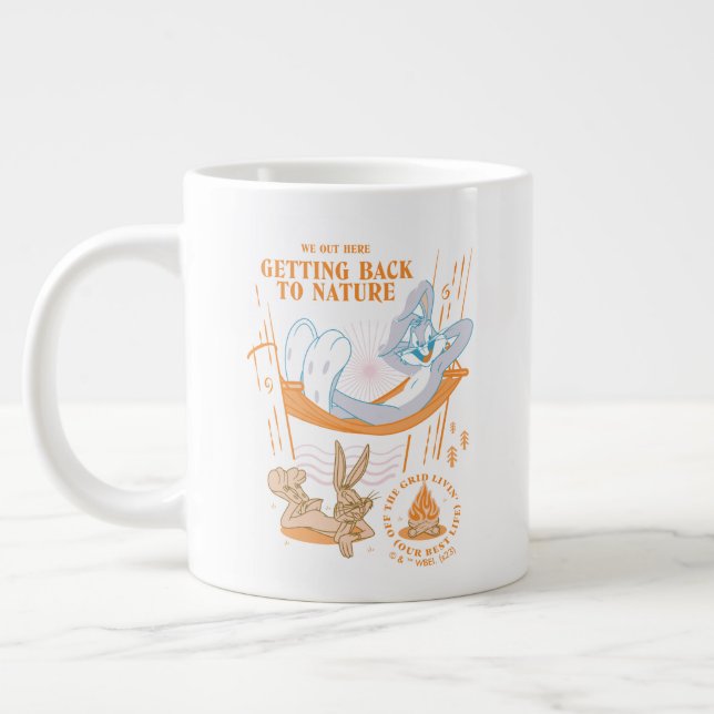 Grande Tasse BUGS BUNNY™ Revenir à la nature (Gauche)