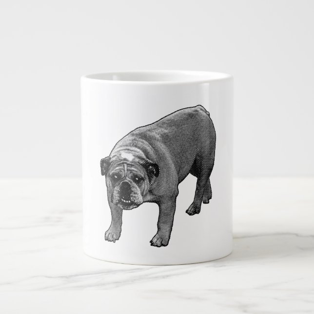 Grande Tasse Bulldog Merry Dot Brew (Devant)