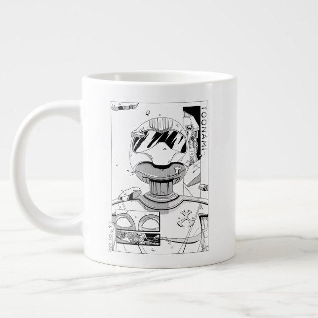 Grande Tasse Bumper de style comique Toonami TOM 5 & SARA (Gauche)