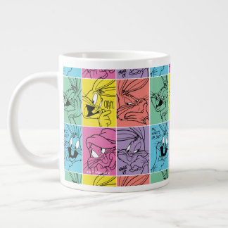 Grande Tasse BUNNY™ - Expressions de blocs de couleur