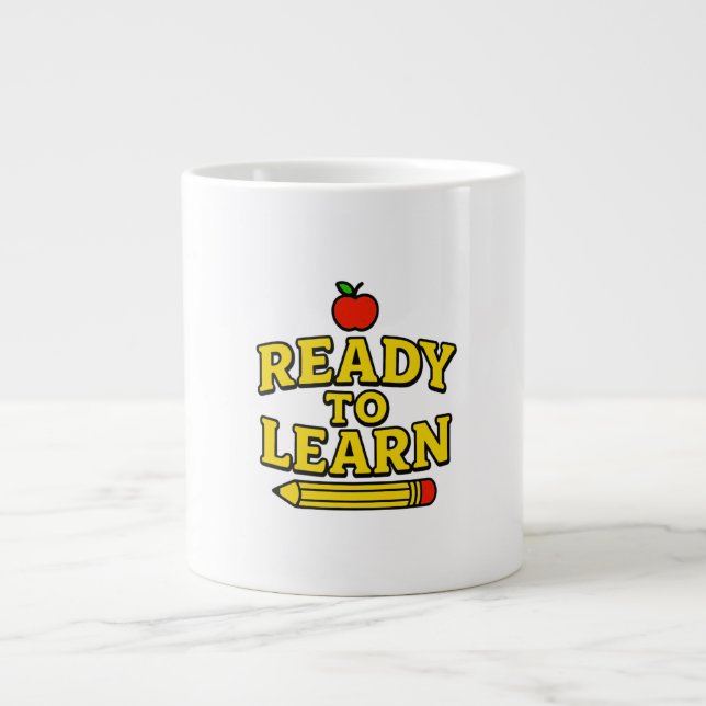Grande Tasse Bureau pour enseignant et élève (Devant)