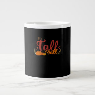 Grande Tasse C’est automne Y’all Automne Citrouilles et champig