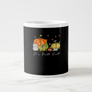 Grande Tasse C’est automne Y’all Halloween Citrouille L’automne