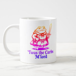 Grande Tasse C’était Les Glucides M’Seigneur  Mème Drôle de Gre