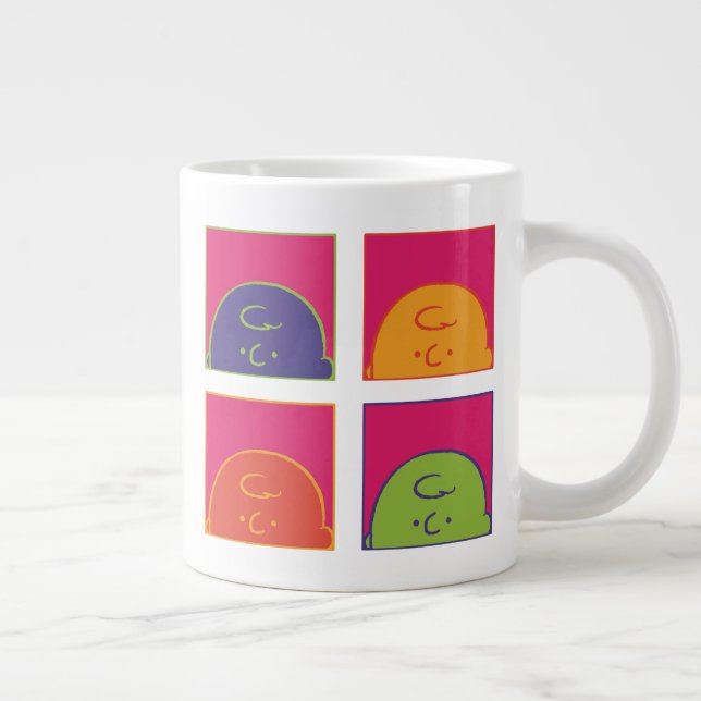 Grande Tasse cacahuètes | Art Pop moderne C'est Charlie Brown (Droite)