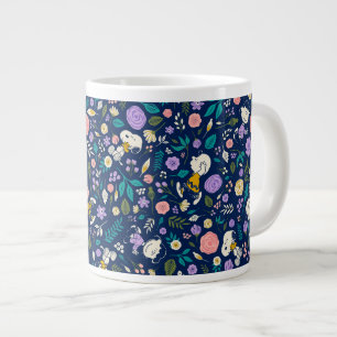 Grande Tasse cacahuètes en Motif de fleurs