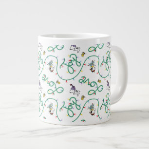 Grande Tasse cacahuètes   Motif d'amour de Noël brillant et bri