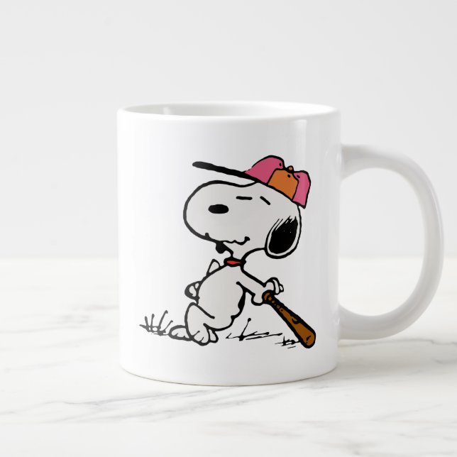 Grande Tasse cacahuètes | Snoopy at Bat (Droite)