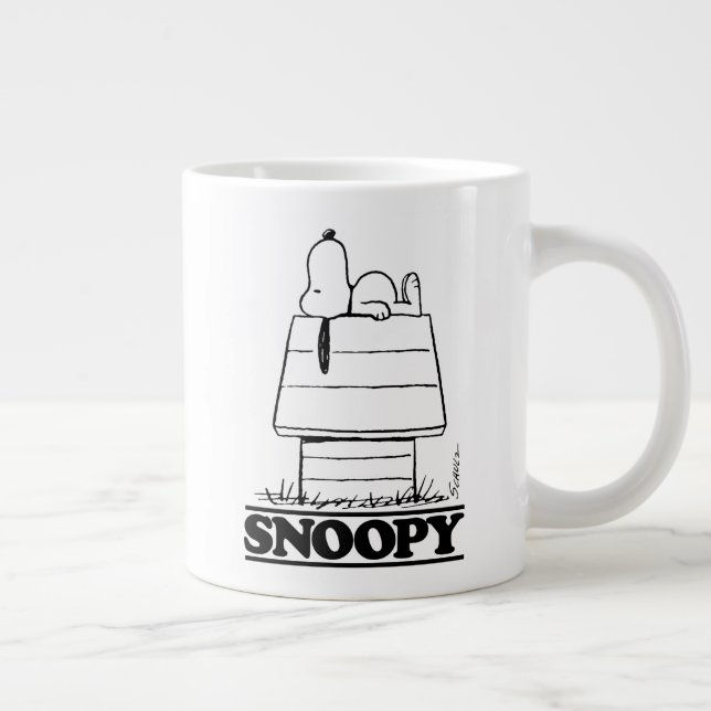 Grande Tasse cacahuètes | Snoopy Le Secret À La Vie (Droite)