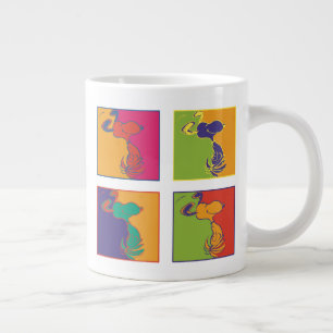 Grande Tasse cacahuètes   Snoopy Pop Art Moderne
