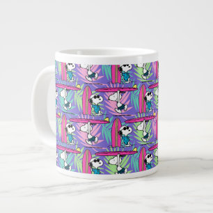 Grande Tasse cacahuètes   Snoopy Purple Surf Motif